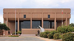 Taylor County Texas Courthouse 2015